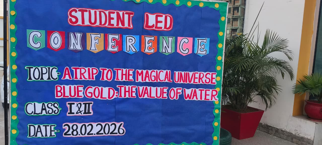 STUDENT LED CONFRENCE CLASS 1 AND 11