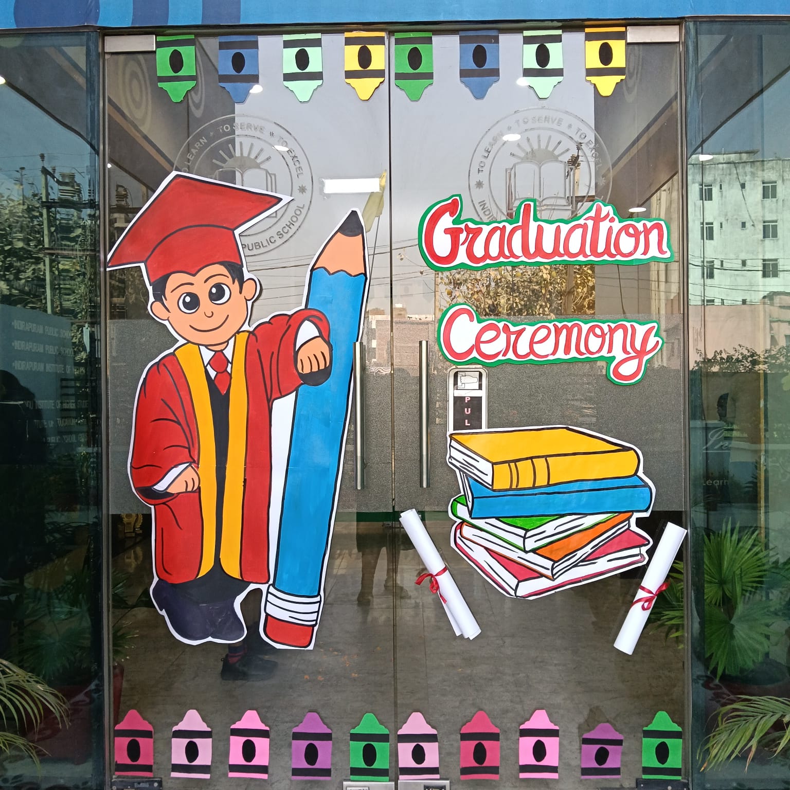 Graduation day ceremony